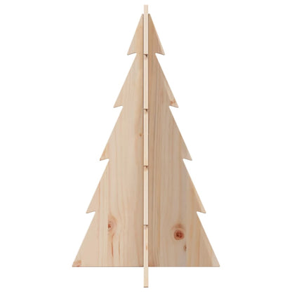 Weihnachtsbaum Holz zum Schmücken 80 cm Massivholz Kiefer - Pazzar.ch