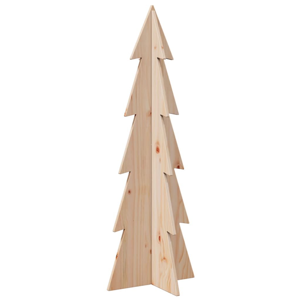 Weihnachtsbaum zum Schmücken 112 cm Massivholz Kiefer - Pazzar.ch