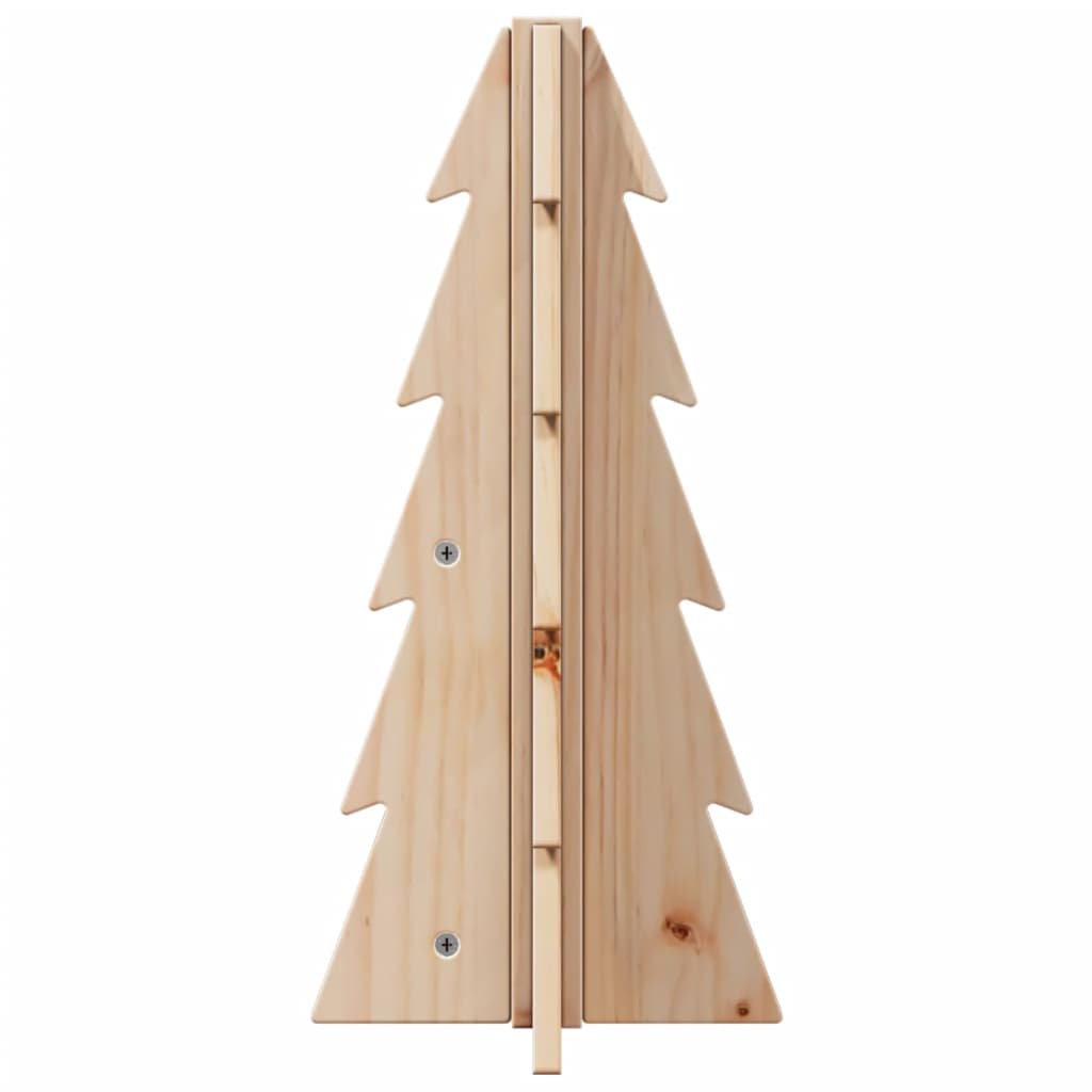 Weihnachtsbaum Holz zum Schmücken 49 cm Massivholz Kiefer - Pazzar.ch