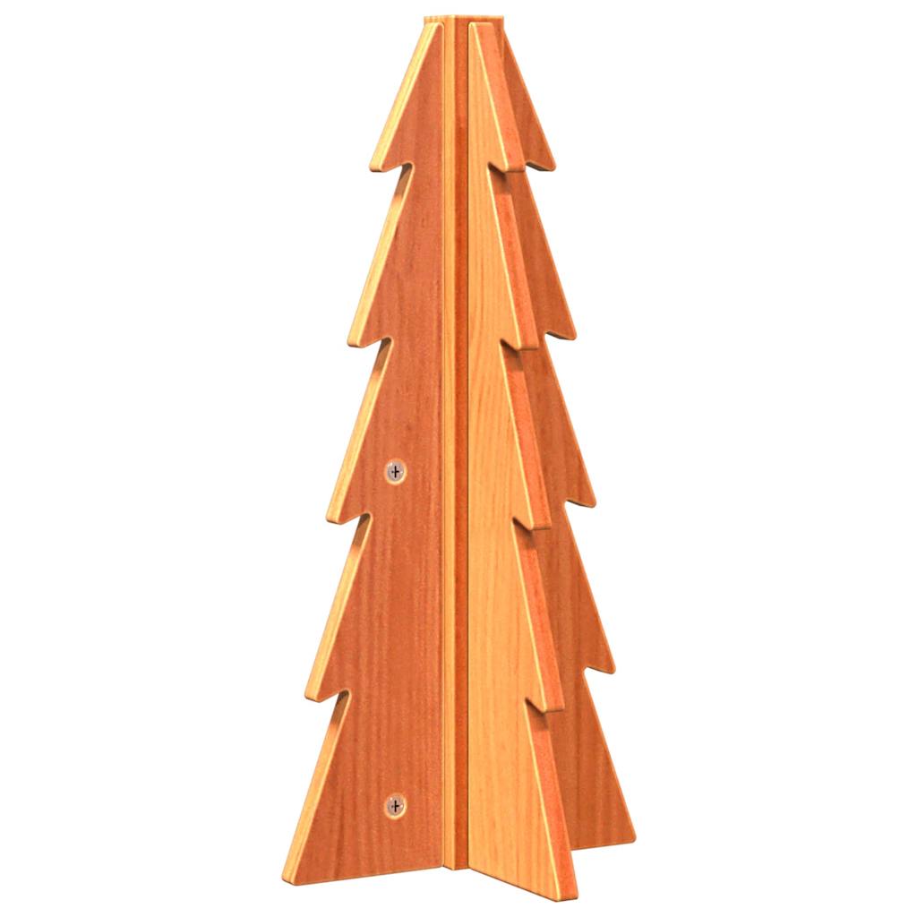 Weihnachtsbaum Holz zum Schmücken 49 cm Massivholz Kiefer - Pazzar.ch