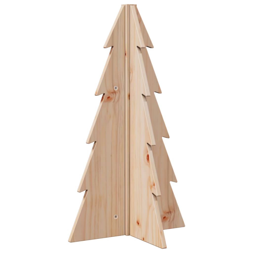 Weihnachtsbaum Holz zum Schmücken 69,5 cm Massivholz Kiefer - Pazzar.ch