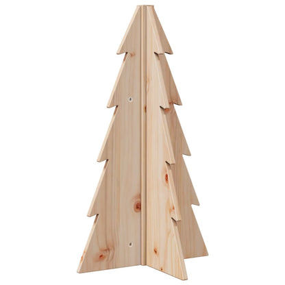 Weihnachtsbaum Holz zum Schmücken 69,5 cm Massivholz Kiefer - Pazzar.ch