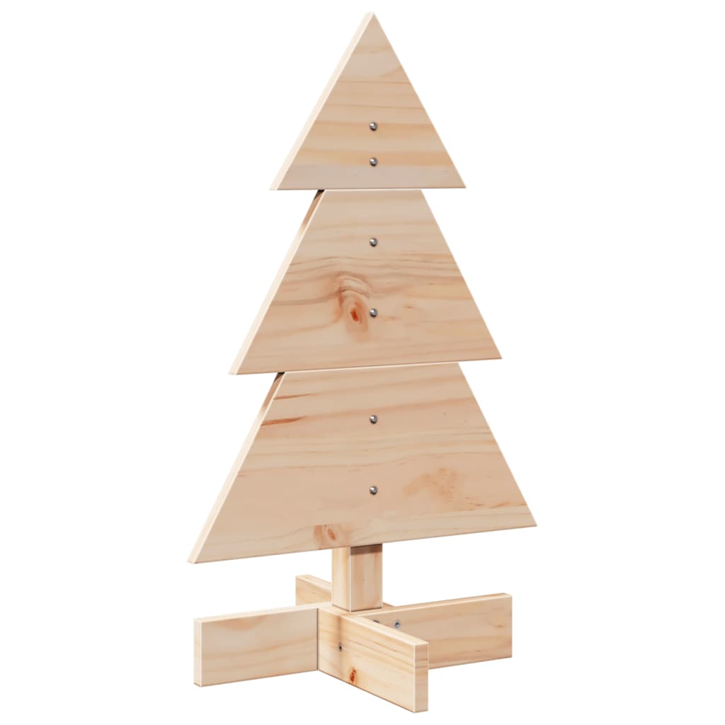 Weihnachtsbaum Holz zum Schmücken 60 cm Massivholz Kiefer