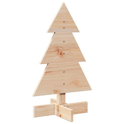 Weihnachtsbaum Holz zum Schmücken 60 cm Massivholz Kiefer - Pazzar.ch