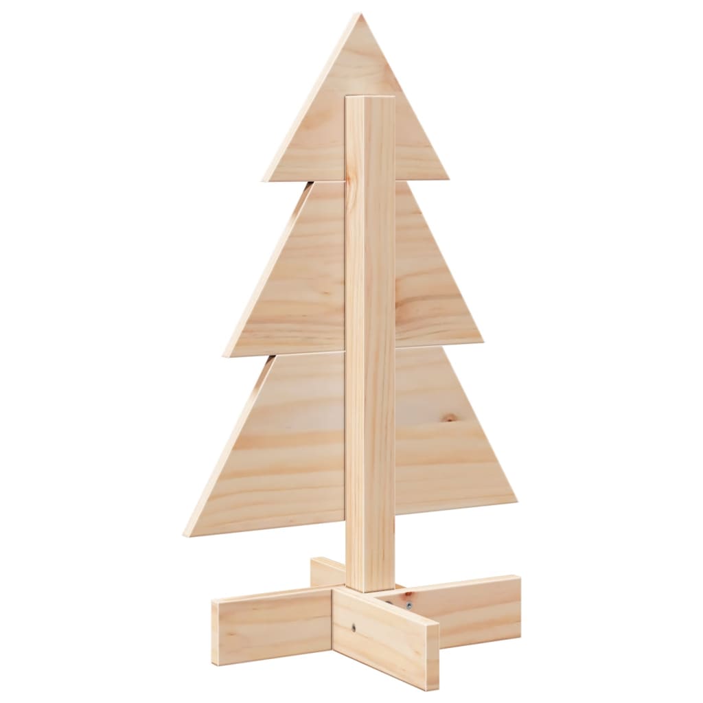 Weihnachtsbaum Holz zum Schmücken 60 cm Massivholz Kiefer - Pazzar.ch