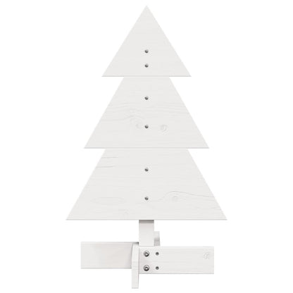 Weihnachtsbaum zum Schmücken Weiß 60 cm Massivholz Kiefer - Pazzar.ch