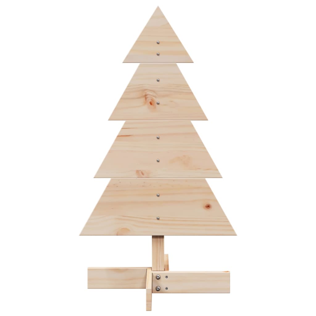 Weihnachtsbaum Holz zum Schmücken 80 cm Massivholz Kiefer - Pazzar.ch