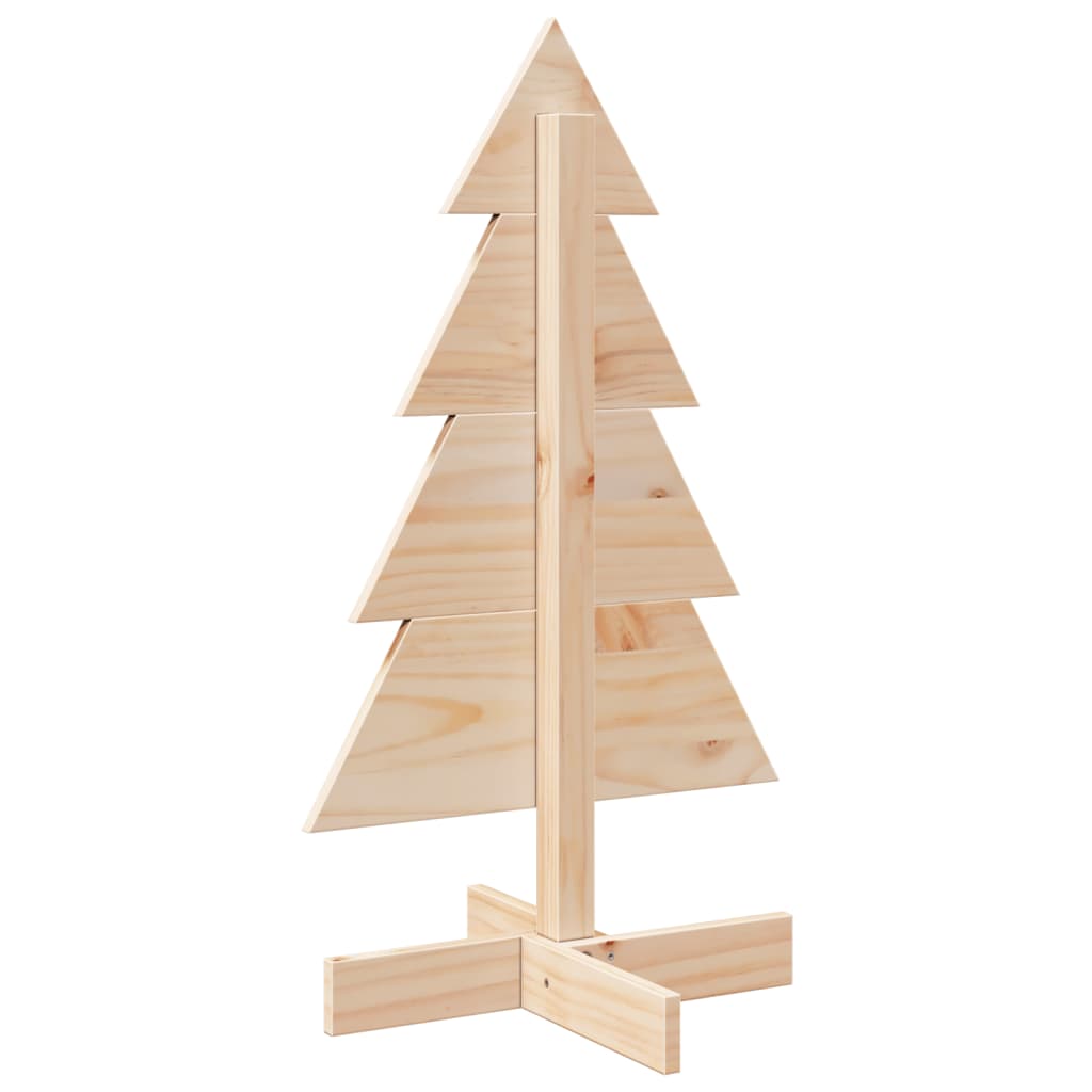 Weihnachtsbaum Holz zum Schmücken 80 cm Massivholz Kiefer - Pazzar.ch