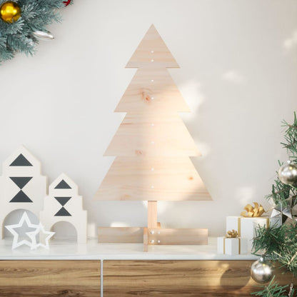 Weihnachtsbaum Holz zum Schmücken 80 cm Massivholz Kiefer - Pazzar.ch