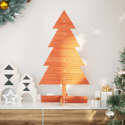 Weihnachtsbaum Holz zum Schmücken 80 cm Massivholz Kiefer - Pazzar.ch