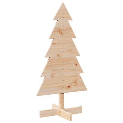 Weihnachtsbaum Holz zum Schmücken 100 cm Massivholz Kiefer - Pazzar.ch