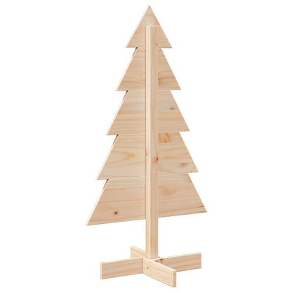 Weihnachtsbaum Holz zum Schmücken 100 cm Massivholz Kiefer - Pazzar.ch