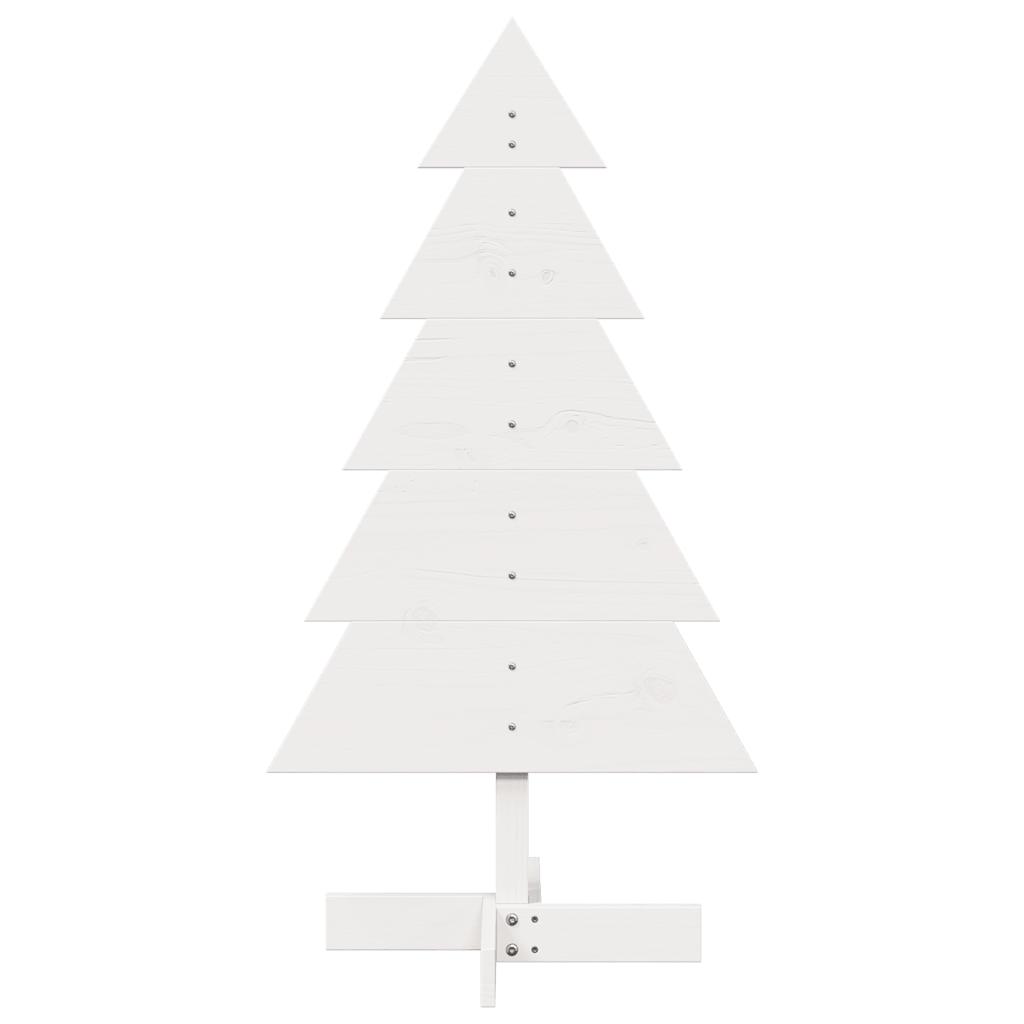 Weihnachtsbaum zum Schmücken Weiß 100 cm Massivholz Kiefer - Pazzar.ch