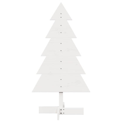 Weihnachtsbaum zum Schmücken Weiß 100 cm Massivholz Kiefer - Pazzar.ch