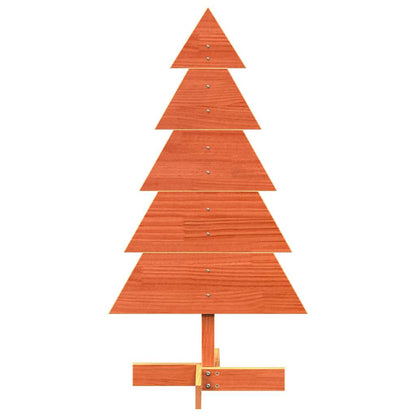 Weihnachtsbaum zum Schmücken Wachsbraun 100cm Massivholz Kiefer - Pazzar.ch