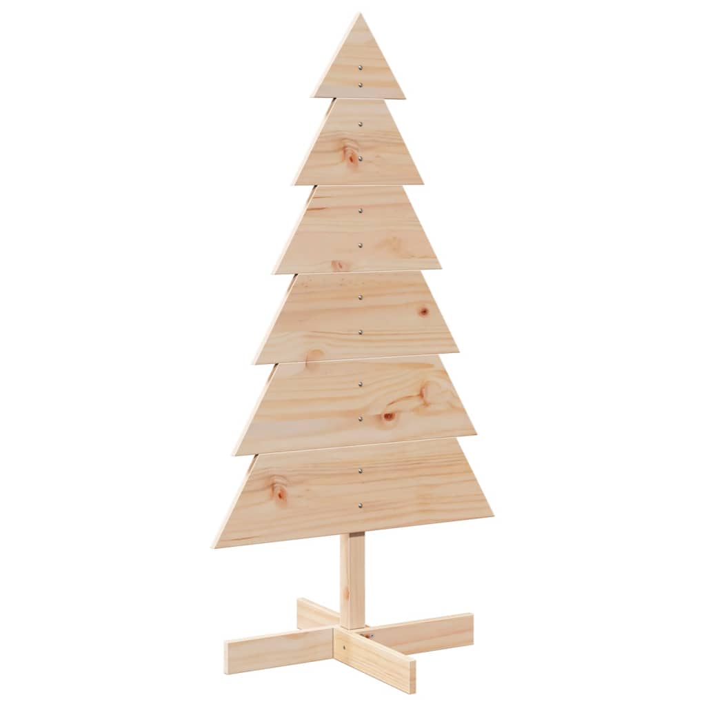 Weihnachtsbaum Holz zum Schmücken 120 cm Massivholz Kiefer - Pazzar.ch