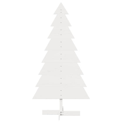 Weihnachtsbaum zum Schmücken Weiß 150 cm Massivholz Kiefer - Pazzar.ch