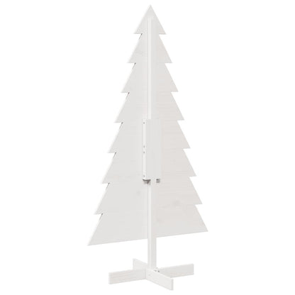 Weihnachtsbaum zum Schmücken Weiß 150 cm Massivholz Kiefer - Pazzar.ch