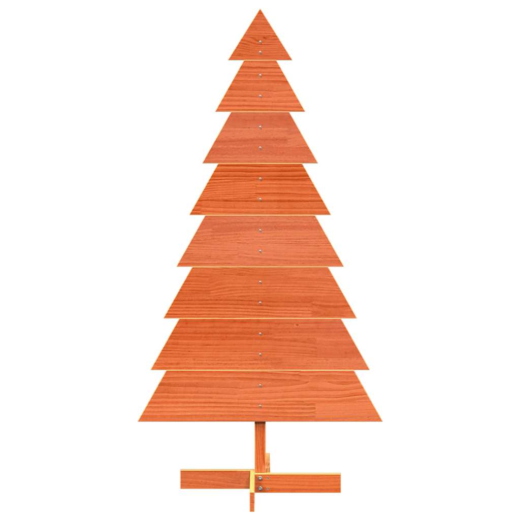 Weihnachtsbaum zum Schmücken Wachsbraun 150cm Massivholz Kiefer - Pazzar.ch