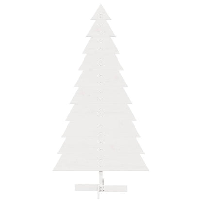 Weihnachtsbaum zum Schmücken Weiß 180 cm Massivholz Kiefer - Pazzar.ch