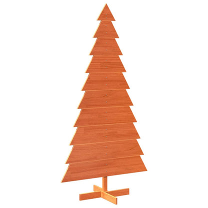 Weihnachtsbaum zum Schmücken Wachsbraun 180cm Massivholz Kiefer - Pazzar.ch