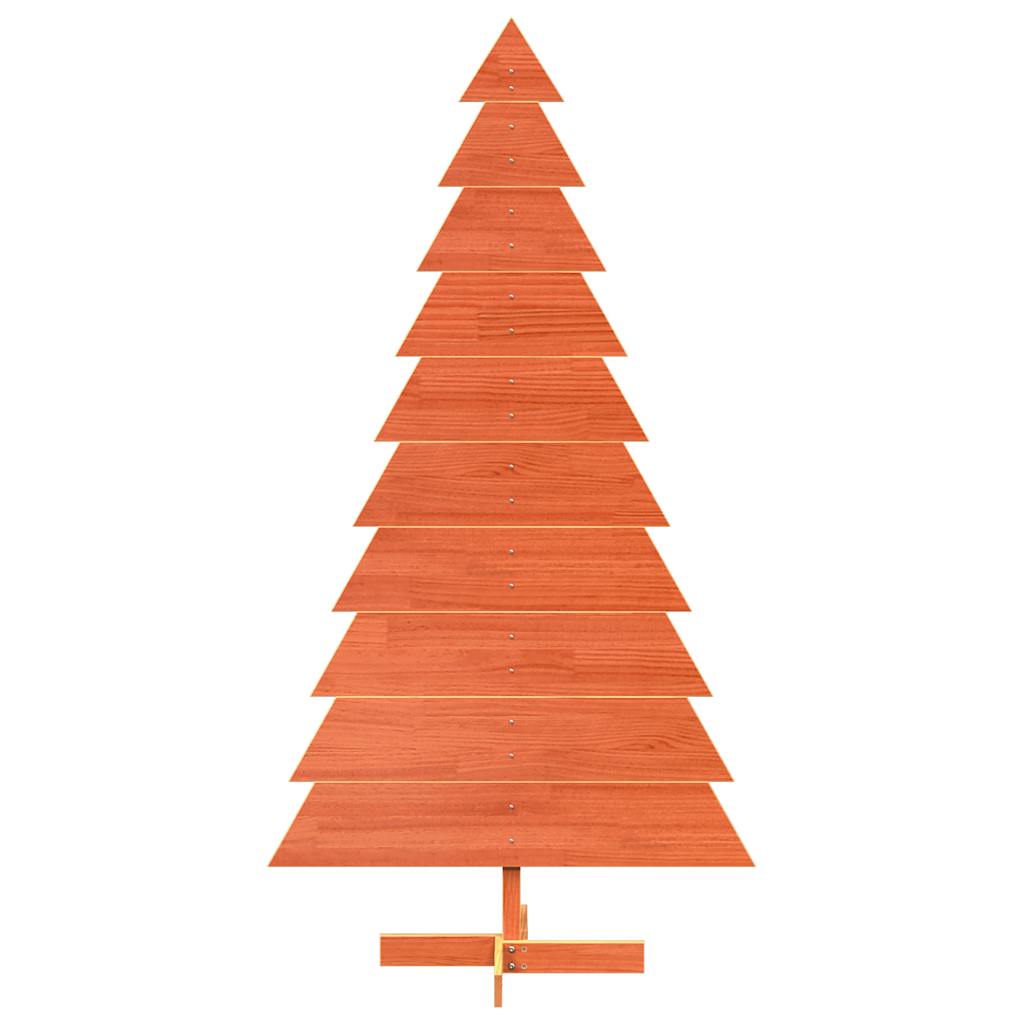 Weihnachtsbaum zum Schmücken Wachsbraun 180cm Massivholz Kiefer - Pazzar.ch