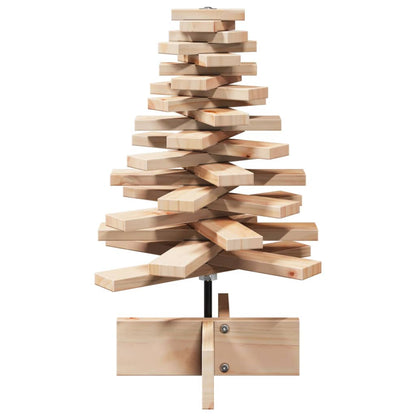 Weihnachtsbaum Holz zum Schmücken 60 cm Massivholz Kiefer - Pazzar.ch