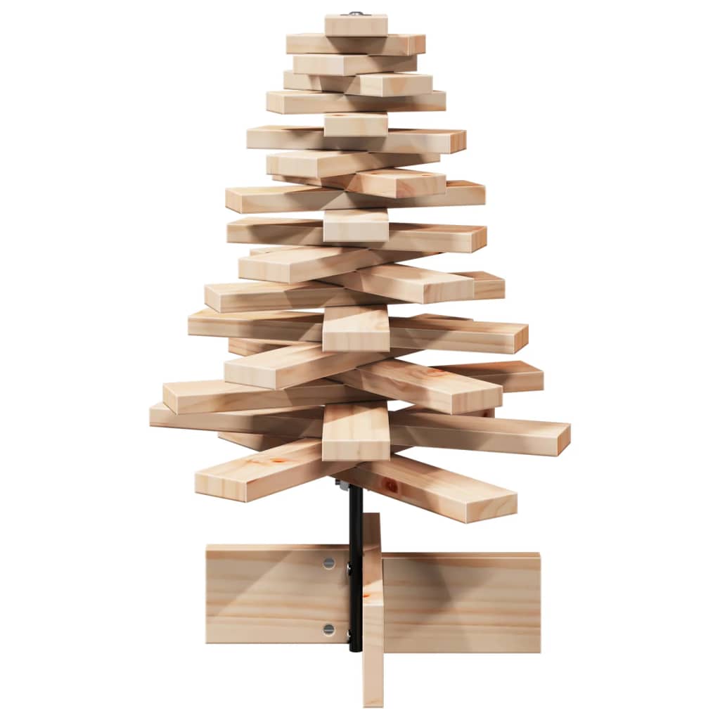 Weihnachtsbaum Holz zum Schmücken 60 cm Massivholz Kiefer - Pazzar.ch