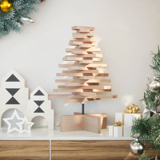 Weihnachtsbaum Holz zum Schmücken 60 cm Massivholz Kiefer - Pazzar.ch