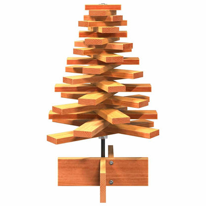 Weihnachtsbaum zum Schmücken Wachsbraun 60 cm Massivholz Kiefer - Pazzar.ch