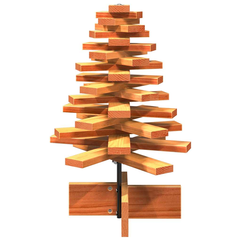 Weihnachtsbaum zum Schmücken Wachsbraun 60 cm Massivholz Kiefer - Pazzar.ch