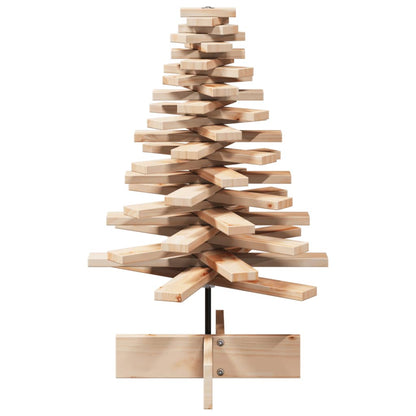 Weihnachtsbaum Holz zum Schmücken 80 cm Massivholz Kiefer - Pazzar.ch