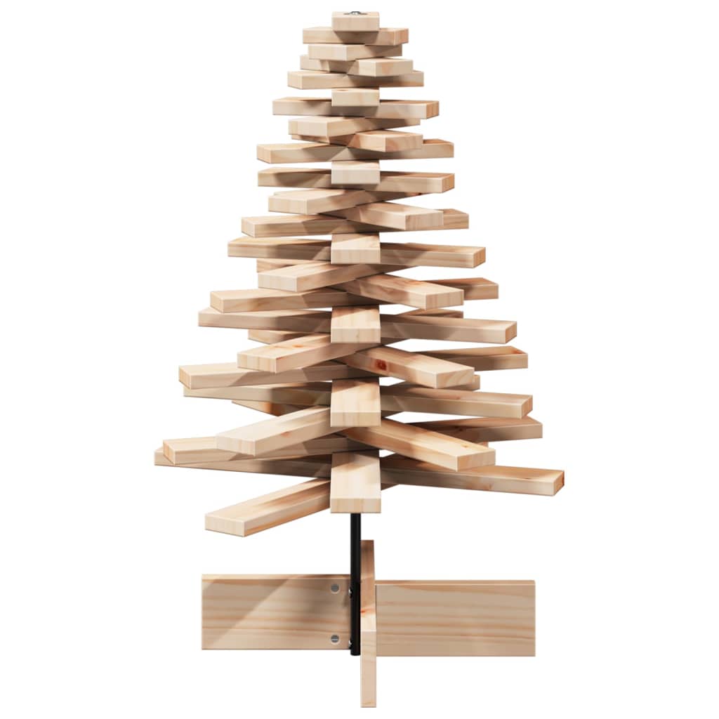 Weihnachtsbaum Holz zum Schmücken 80 cm Massivholz Kiefer - Pazzar.ch