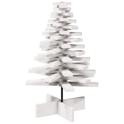 Weihnachtsbaum zum Schmücken Weiß 80 cm Massivholz Kiefer - Pazzar.ch