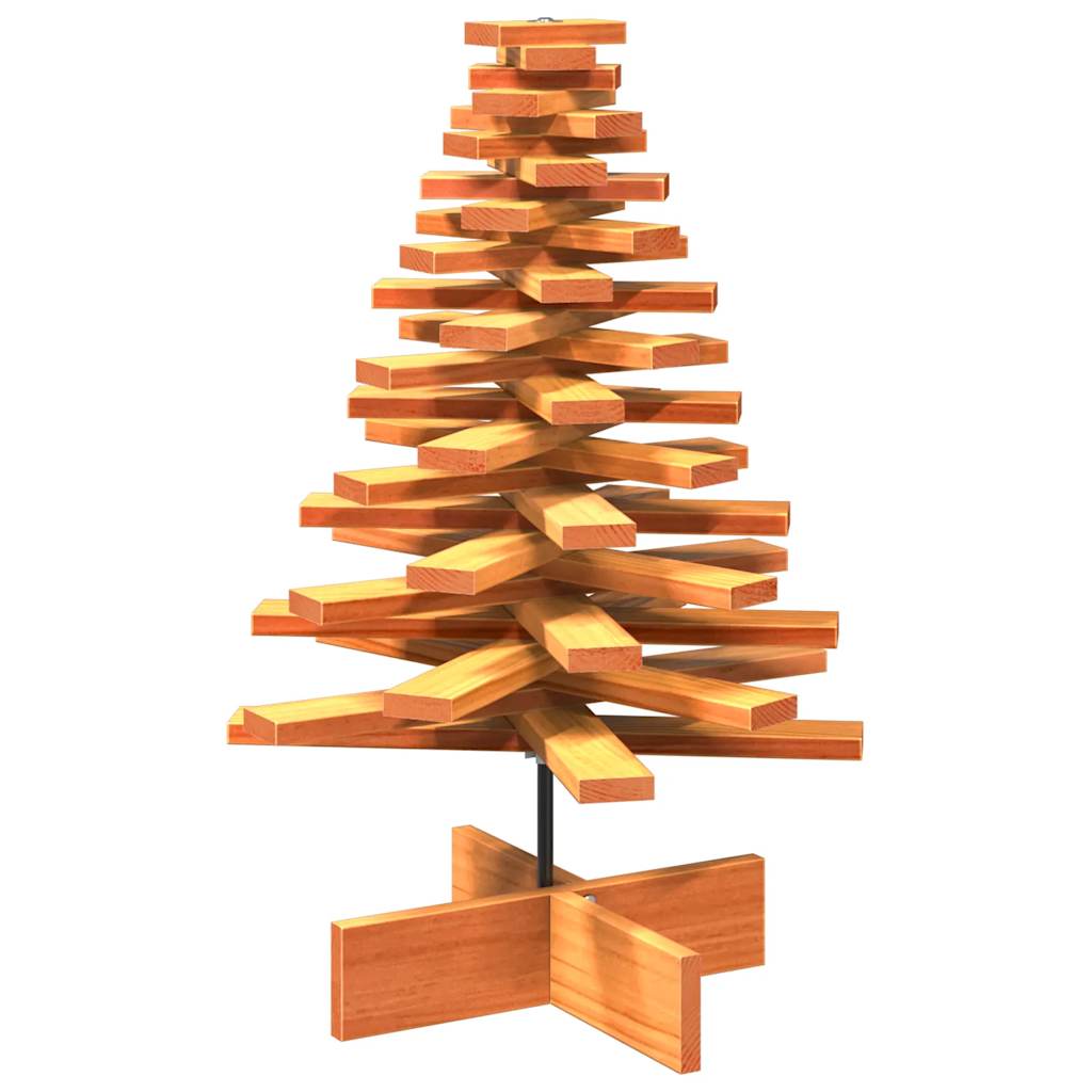 Weihnachtsbaum Holz zum Schmücken 80 cm Massivholz Kiefer