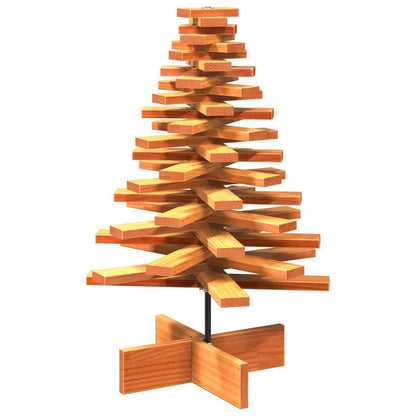 Weihnachtsbaum Holz zum Schmücken 80 cm Massivholz Kiefer - Pazzar.ch