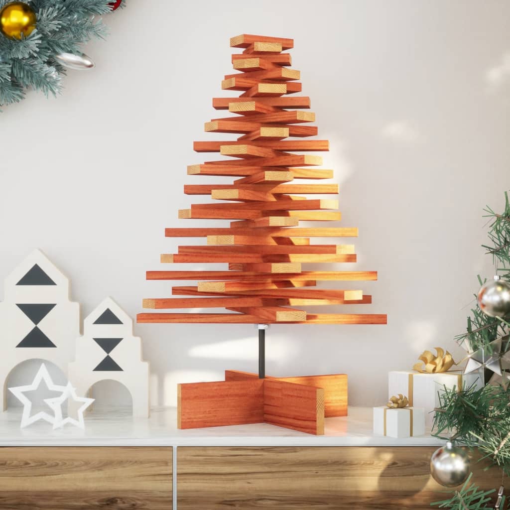 Weihnachtsbaum Holz zum Schmücken 80 cm Massivholz Kiefer - Pazzar.ch