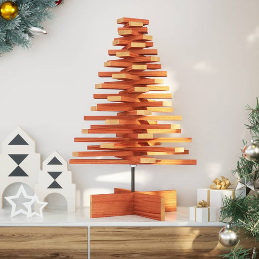 Weihnachtsbaum Holz zum Schmücken 80 cm Massivholz Kiefer - Pazzar.ch