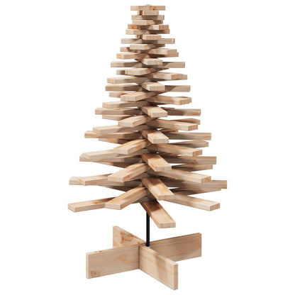 Weihnachtsbaum Holz zum Schmücken 100 cm Massivholz Kiefer - Pazzar.ch