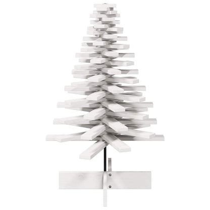 Weihnachtsbaum zum Schmücken Weiß 100 cm Massivholz Kiefer - Pazzar.ch