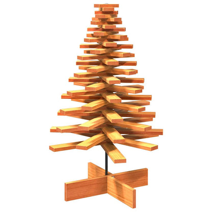 Weihnachtsbaum zum Schmücken Wachsbraun 100cm Massivholz Kiefer - Pazzar.ch