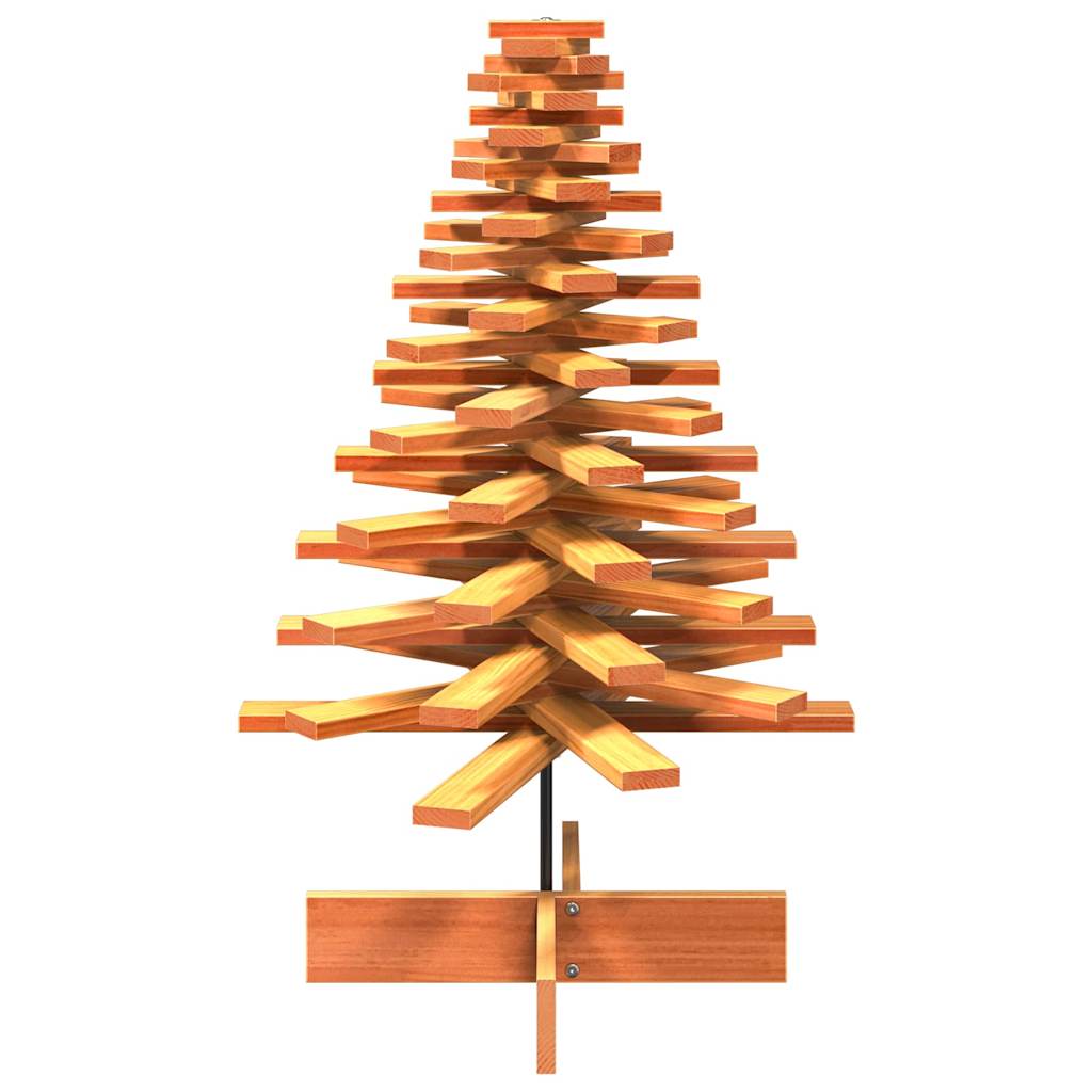 Weihnachtsbaum zum Schmücken Wachsbraun 100cm Massivholz Kiefer - Pazzar.ch