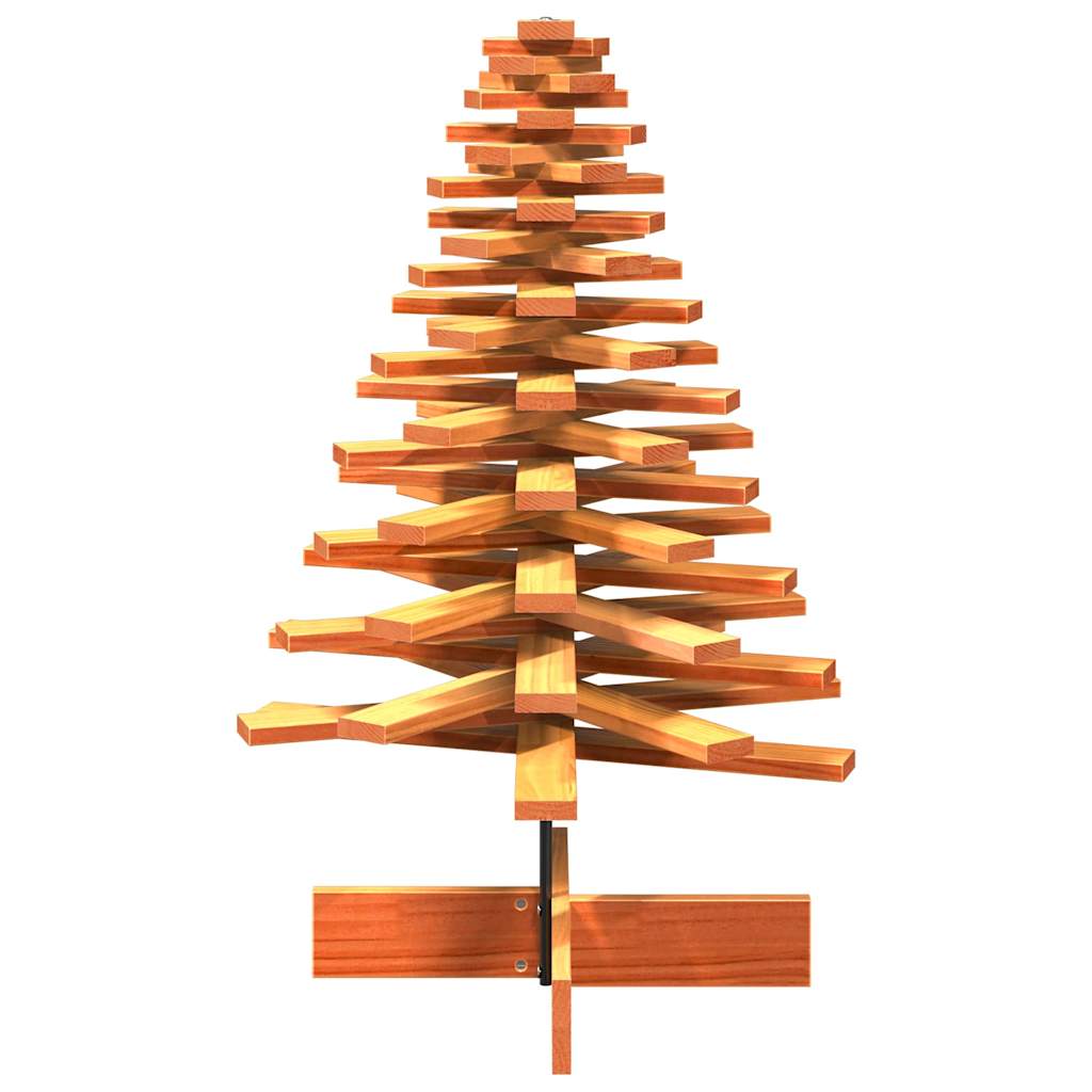 Weihnachtsbaum zum Schmücken Wachsbraun 100cm Massivholz Kiefer - Pazzar.ch