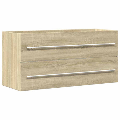 Waschbeckenunterschrank Sonoma-Eiche 100x38,5x48 cm - Pazzar.ch