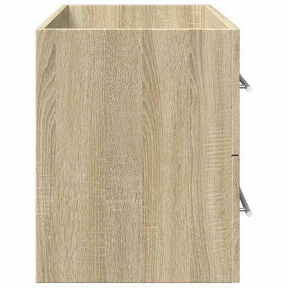 Waschbeckenunterschrank Sonoma-Eiche 100x38,5x48 cm - Pazzar.ch