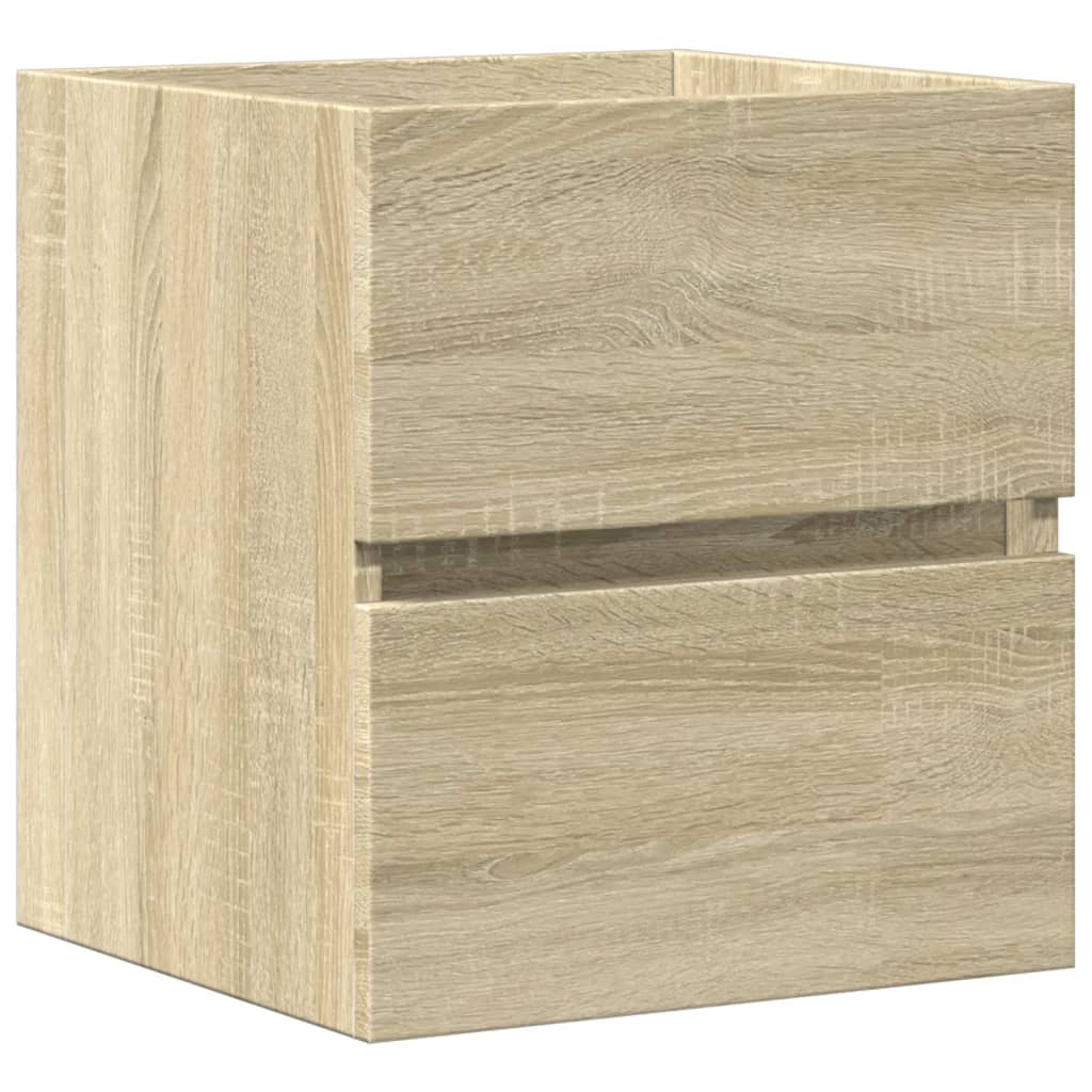 Waschbeckenunterschrank Sonoma-Eiche 41x38,5x45cm Holzwerkstoff - Pazzar.ch