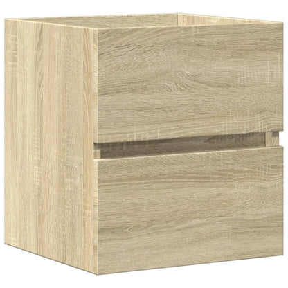 Waschbeckenunterschrank Sonoma-Eiche 41x38,5x45cm Holzwerkstoff - Pazzar.ch