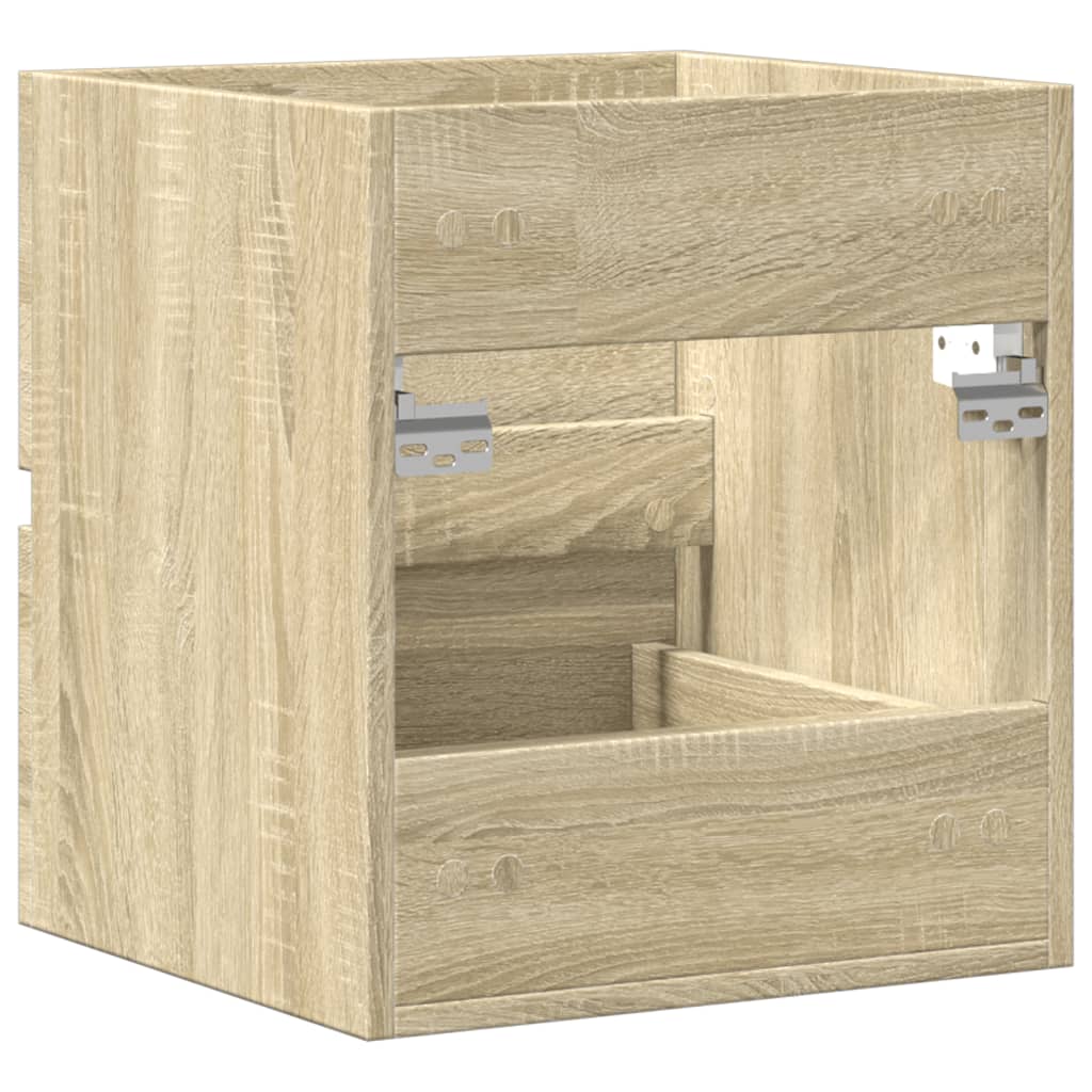 Waschbeckenunterschrank Sonoma-Eiche 41x38,5x45cm Holzwerkstoff - Pazzar.ch