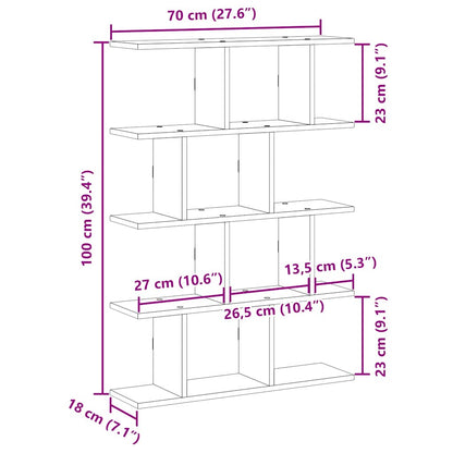 Würfelregal 12 Fächer Weiß Holzwerkstoff - Pazzar.ch