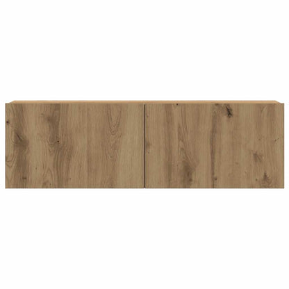 TV-Wandschränke 3 Stk. Artisan-Eiche Holzwerkstoff - Pazzar.ch